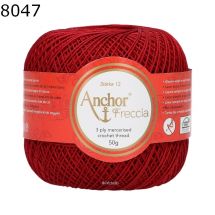 Freccia Hkelgarn 50g Strke 12 Anchor Farbe 8047
