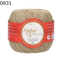 Freccia Hkelgarn 50g Strke 12 Anchor Farbe 831