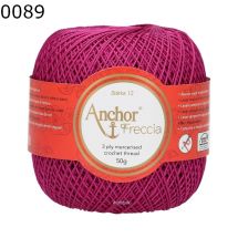 Freccia Hkelgarn 50g Strke 12 Anchor Farbe 89