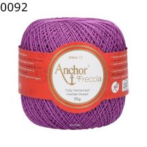 Freccia Hkelgarn 50g Strke 12 Anchor Farbe 92