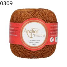 Freccia Hkelgarn 50g Strke 16 Anchor Farbe 3090