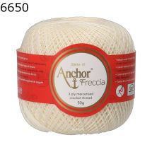 Freccia Hkelgarn 50g Strke 16 Anchor Farbe 6650