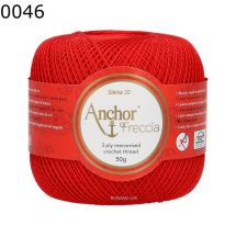 Freccia Hkelgarn 50g Strke 20 Anchor Farbe 46