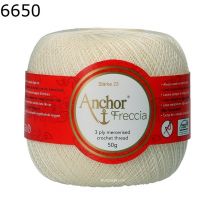 Freccia Hkelgarn 50g Strke 25 Anchor Farbe 6650