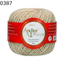 Freccia Hkelgarn 50g Strke 6 Anchor Farbe 387