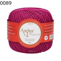 Freccia Hkelgarn 50g Strke 6 Anchor Farbe 89