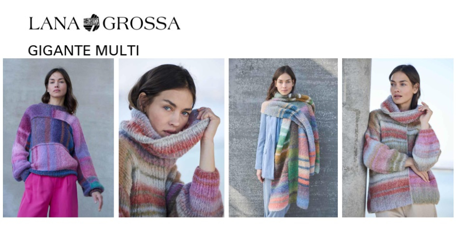 Gigante Multi Lana Grossa Farbe 9999