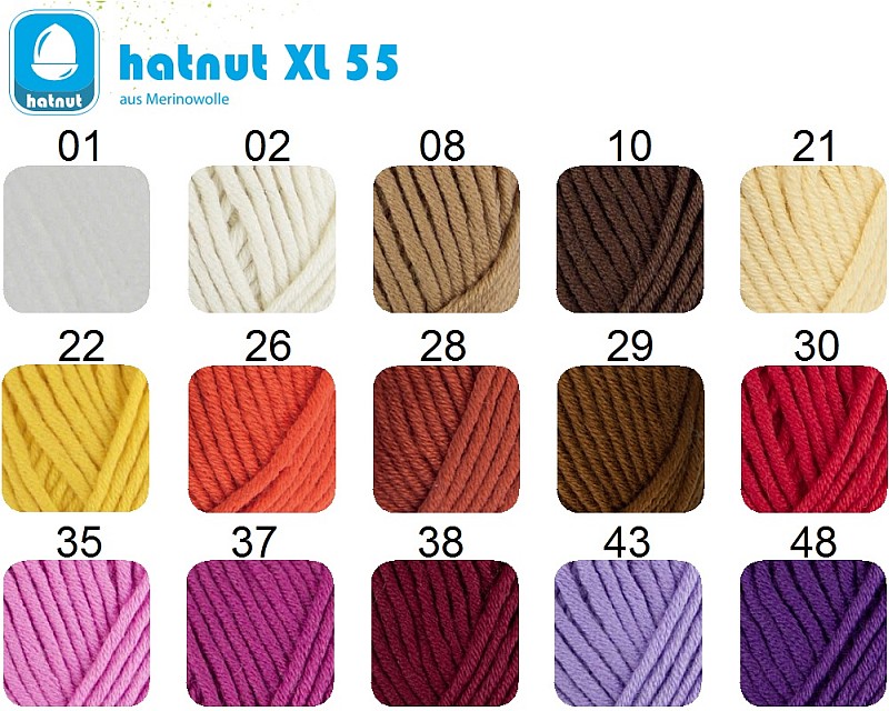 Hatnut Wolle XL 55 3