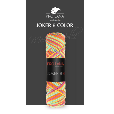 Pro Lana Joker 8 color Topflappengarn