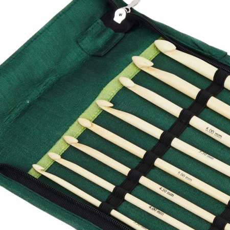 KnitPro Bamboo Hkelnadeln Set 3