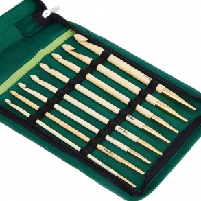 KnitPro Bamboo Tunesische Hkelnadeln Set 3