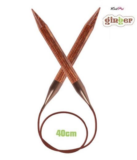 KnitPro Ginger Rundstricknadel 40