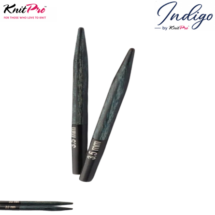 KnitPro Indigo Nadelspitzen 5cm