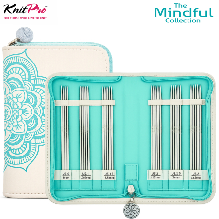 KnitPro Mindful Nadelspiel Set Anmut 15cm