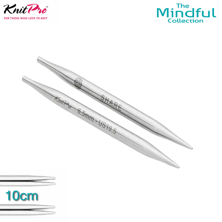 KnitPro Mindful Nadelspitze 10cm Farbe 9999