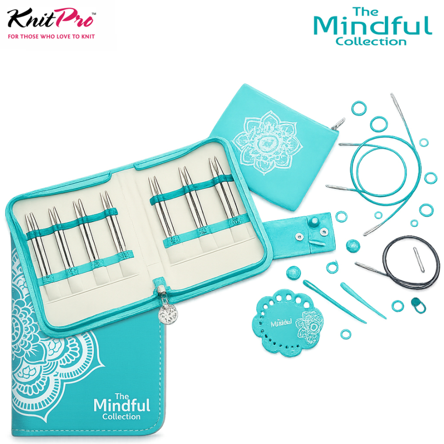 KnitPro Mindful Nadelspitzen Set Glauben 13cm Farbe 9999