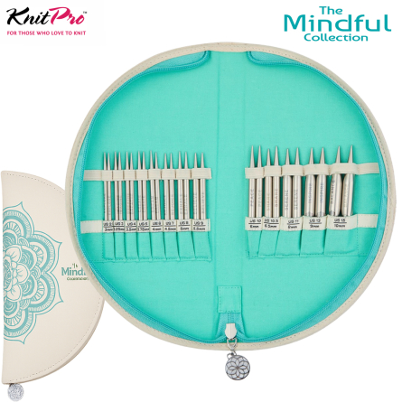 KnitPro Mindful Nadelspitzen Set Leidenschaft 10cm