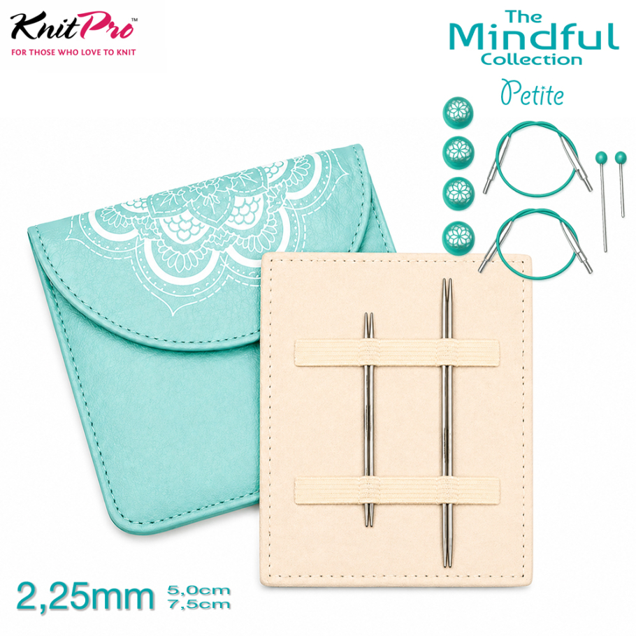 KnitPro Mindful Petite Combo Set 2.25mm Farbe 9999