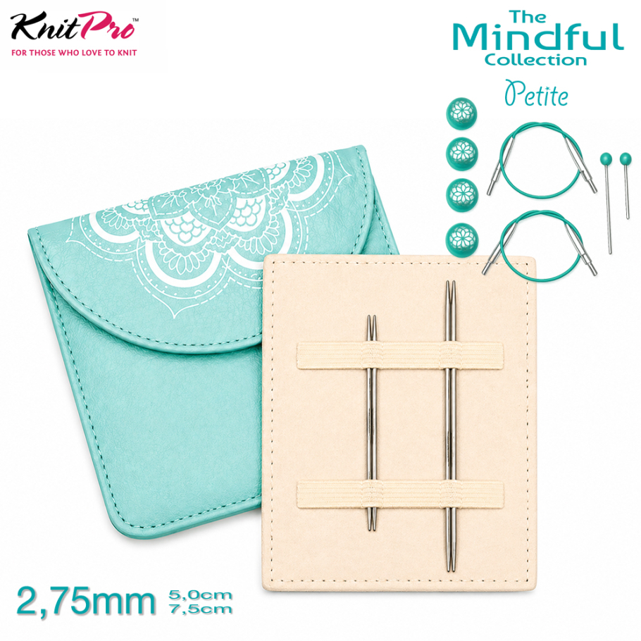 KnitPro Mindful Petite Combo Set 2.75mm Farbe 9999