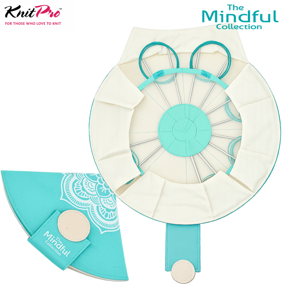 KnitPro Mindful Rundstricknadel Set Serenity 100cm Farbe 9999