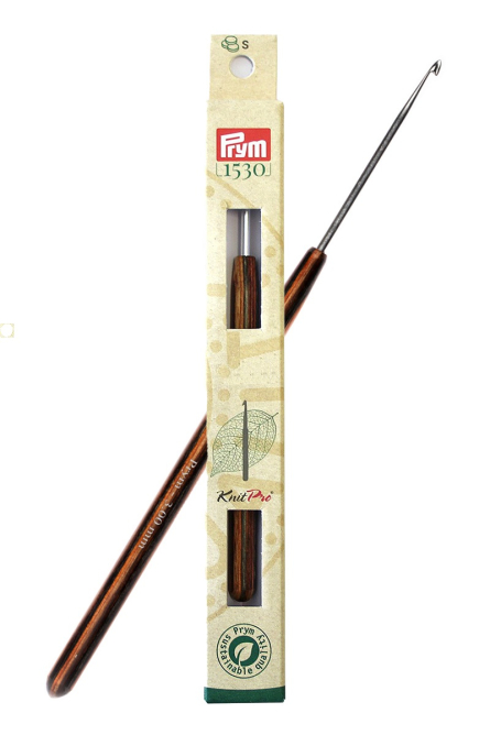 KnitPro Natural Wollhkelnadel 14cm