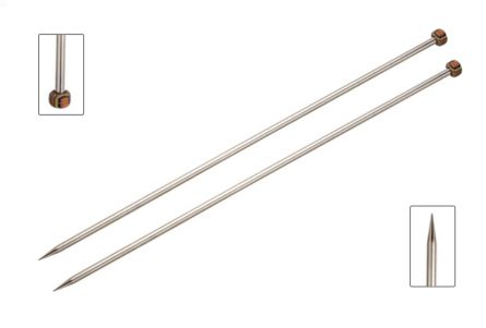 KnitPro Nova Metall Jackenstricknadel 30cm