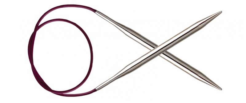 KnitPro Nova Metall Rundnadel 40cm 3
