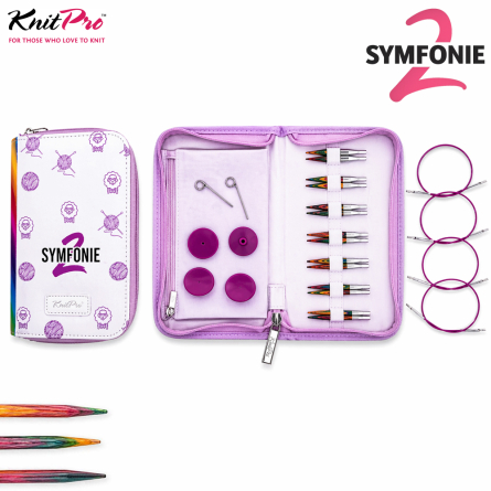 KnitPro Symfonie 2 Rundstricknadel Set Mini