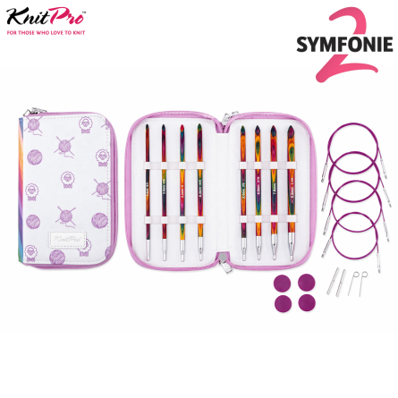 KnitPro Symfonie 2 tuneschische H�kelnadeln Set