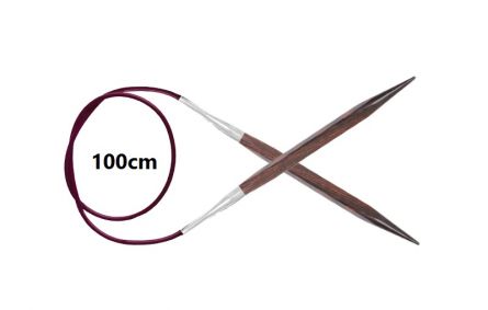 KnitPro Symfonie Rose Cubics Rundstricknadel 100cm