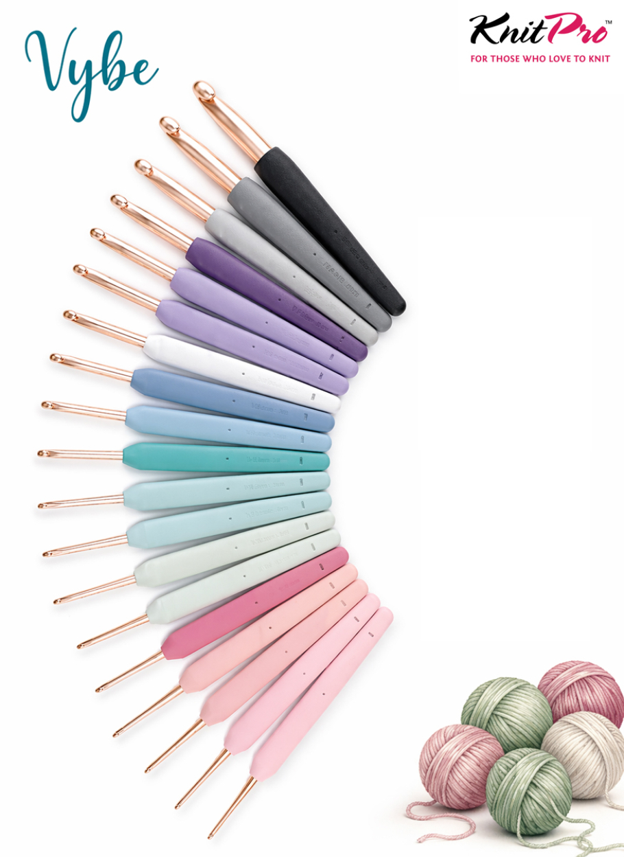 KnitPro Vybe H�kelnadeln Farbe 9999