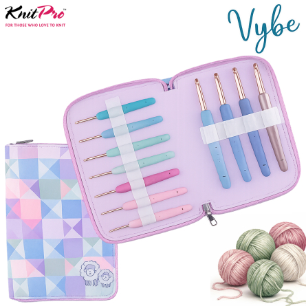 KnitPro Vybe H�kelnadeln Set Grande