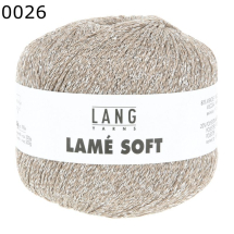 Lame Soft Lang Yarns Farbe 26