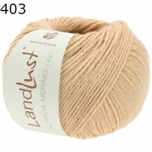 Landlust Alpaka Merino 160 Lana Grossa Farbe 403
