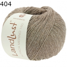 Landlust Alpaka Merino 160 Lana Grossa Farbe 404