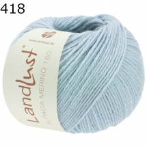 Landlust Alpaka Merino 160 Lana Grossa Farbe 418