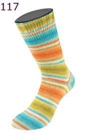 Landlust Sockenwolle Lana Grossa Farbe 117