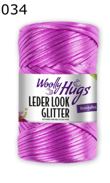 Leder Look Glitter Woolly Hugs Farbe 34