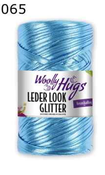 Leder Look Glitter Woolly Hugs Farbe 65