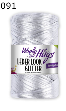 Leder Look Glitter Woolly Hugs Farbe 91