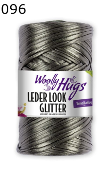 Leder Look Glitter Woolly Hugs Farbe 96