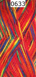 Linie 3 Supersocke 100 Color ONline Farbe 633