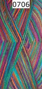 Linie 3 Supersocke 100 Color ONline Farbe 706