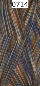 Linie 3 Supersocke 100 Color ONline Farbe 714