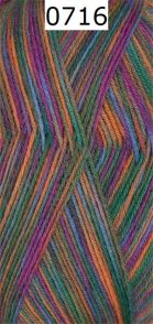 Linie 3 Supersocke 100 Color ONline Farbe 716