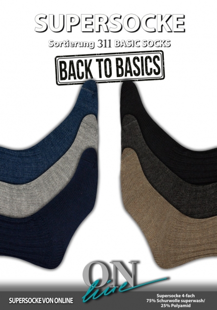 Linie 311 Supersocke 100 ONline