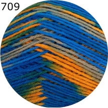 Linie 7 Supersocke Color ONline Farbe 709