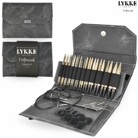 Lykke Driftwood Strumpfstricknadelset 15cm