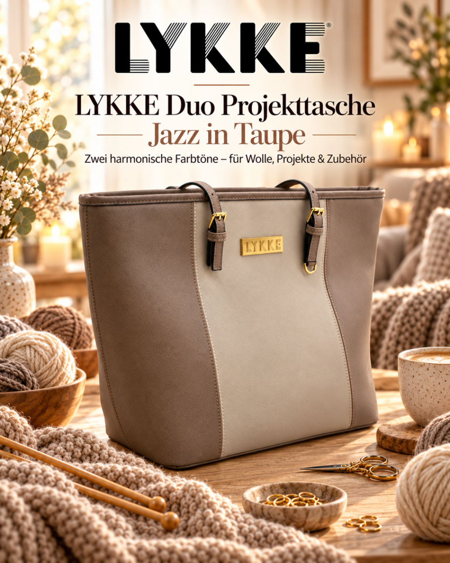 Lykke Projekttasche Duo Taupe Farbe 9999