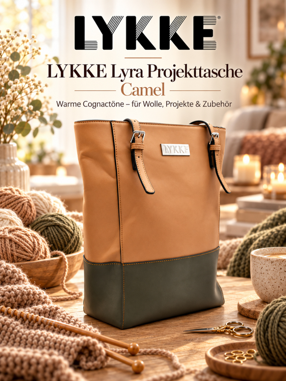 Lykke Projekttasche Lyra Camel Farbe 9999